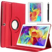 Galaxy Tab 4 10.1 T530 Zore Dönebilen Standlı Kılıf - 3