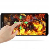 Huawei Y7 2018 Zore Kenarları Kırılmaya Dayanıklı Cam Ekran Koruyucu - 5