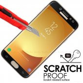 Galaxy J330 Pro Zore Kenarları Kırılmaya Dayanıklı Cam Ekran Koruyucu - 2