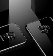 Galaxy J6 Kılıf Zore Dört Köşeli Lazer Silikon - 5