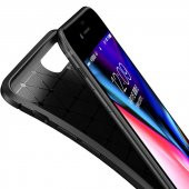 Apple iPhone 7 Plus Kılıf Zore Negro Silikon - 4