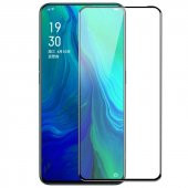 Oppo Reno Zore Kenarları Kırılmaya Dayanıklı Cam Ekran Koruyucu - 1