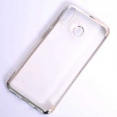 Galaxy A40 Kılıf Zore Dört Köşeli Lazer Silikon - 6