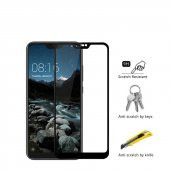 Xiaomi Mi 8 Lite Zore Kenarları Kırılmaya Dayanıklı Cam Ekran Koruyucu - 2