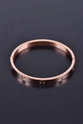 Soobepark Love Bangle Kalın Çelik Bileklik - 2