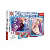 34325 Trefl Puzzle Disney Standard Characters Christmas Time 4lü - 12