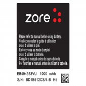Galaxy Wave S7233  Evastore A  Evastore Uyumlu Batarya - 1