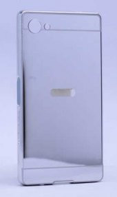 Sony Xperia Z5 Compact Kılıf  Evastore Aynalı Bumper - 1