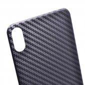 Apple iPhone XR 6.1  Evastore Kavisli Arka Karbon Koruyucu Jelatin - 2