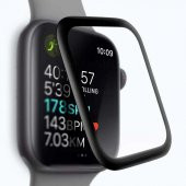 Apple Watch 38mm  Evastore 3D Full Yapışkanlı Cam Ekran Koruyucu - 1