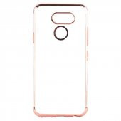 LG K40S Kılıf  Evastore Dört Köşeli Lazer Silikon - 1