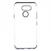 LG K40S Kılıf  Evastore Dört Köşeli Lazer Silikon - 2