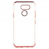 LG K40S Kılıf  Evastore Dört Köşeli Lazer Silikon - 3