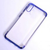 Galaxy M10 Kılıf  Evastore Dört Köşeli Lazer Silikon - 4