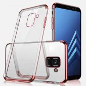 Galaxy J6 Plus Kılıf  Evastore Dört Köşeli Lazer Silikon - 1