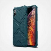 Apple iPhone XS Max 6.5 Kılıf  Evastore Hank Silikon - 1