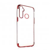 Realme 5İ Kılıf  Evastore Dört Köşeli Lazer Silikon - 6