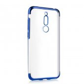 Meizu M6T Kılıf  Evastore Dört Köşeli Lazer Silikon - 3