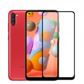 Galaxy A11  Evastore Kenarları Kırılmaya Dayanıklı Cam Ekran Koruyucu - 1