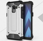 Galaxy A8 2018 Kılıf  Evastore Crash Silikon Kapak - 1