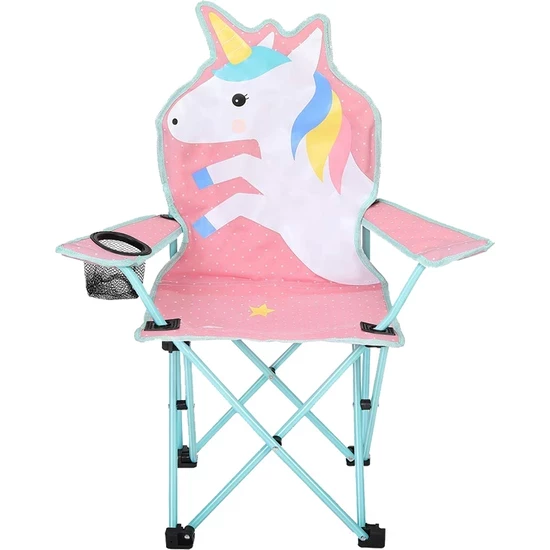 Caribbo 3274 Unicorn Çocuk Kamp Sandalyesi - 1