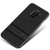 Galaxy A6 Plus 2018 Kılıf  Evastore Standlı Verus Kapak - 2