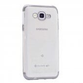 Galaxy J7 Core Kılıf  Evastore Dört Köşeli Lazer Silikon - 1