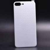 Apple iPhone 8 Plus  Evastore Kavisli Arka Karbon Koruyucu Jelatin - 1