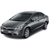 Honda Civic Siyah 4D Havuzlu Paspas 2012-2016 Arası A+ Plus - 2