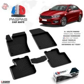Fiat Egea 4D Havuzlu Paspas Siyah A+Kalite - 2