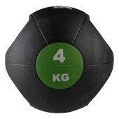 Valeo 4 Kg Yeşil Çift Tutacaklı Sağlık Topu thumbnail 1