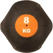 Valeo 8 Kg Turuncu Çift Tutacaklı Sağlık Topu thumbnail 6
