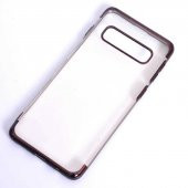 Galaxy S10 Plus Kılıf  Evastore Dört Köşeli Lazer Silikon - 4