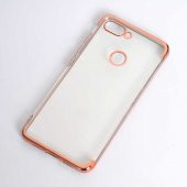 Xiaomi Mi 8 Lite Kılıf  Evastore Dört Köşeli Lazer Silikon - 7