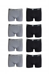 SOF  BOXER 8Lİ GRİ-SİYAH - 1