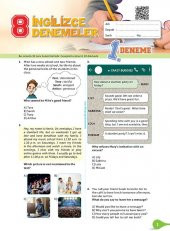 8. Sınıf OVERCOME LGS (İngilizce 16 Deneme Sınavı + MEB LGS Soruları) - 2