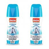 2 ADET Beyaz deri ayakkabı Show Spor Ayakkabı Boyası 75gr. Beyaz - 1