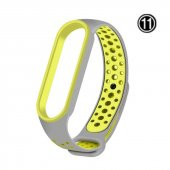Xiaomi Mi Band 5 Suya Dayanıklı Silikon Kordon - 4