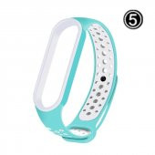 Xiaomi Mi Band 5 Suya Dayanıklı Silikon Kordon - 9