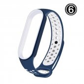 Xiaomi Mi Band 5 Suya Dayanıklı Silikon Kordon - 10