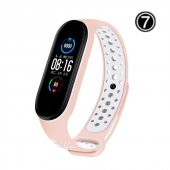 Xiaomi Mi Band 5 Suya Dayanıklı Silikon Kordon - 11