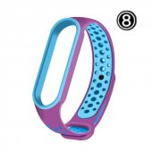 Xiaomi Mi Band 5 Suya Dayanıklı Silikon Kordon - 12
