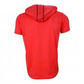 FİMERANG Basic Spor Kapşonlu T-Shirt -Neon Mercan- - 2