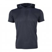 FİMERANG Basic Spor Kapşonlu T-Shirt -Antrasit Melange- - 1