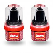 2 ADET BORDO AYAKKABI BOYASI SHOW 50 ML - 1