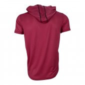FİMERANG Basic Spor Kapşonlu T-Shirt - Neon Nar Çiçeği- - 2