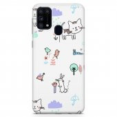Samsung Galaxy M31 Kılıf Kitty Serisi Brianna - 2