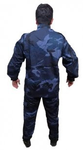 Mavi Kamuflaj Alt-Üst Kamuflaj Desenli Outdoor Askeri akım - 6