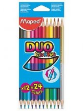 MAPED KURU BOYA DUO COLOR PEPS 24 RENK (829600) - 2