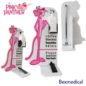 Pembe Panter Çocuk El Dezenfektan Standı Kreş / Anaokulu / İlkokul - 1